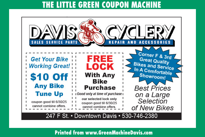 Davis Cyclery Coupon