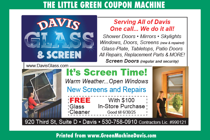 Davis Glass and Screen Coupon