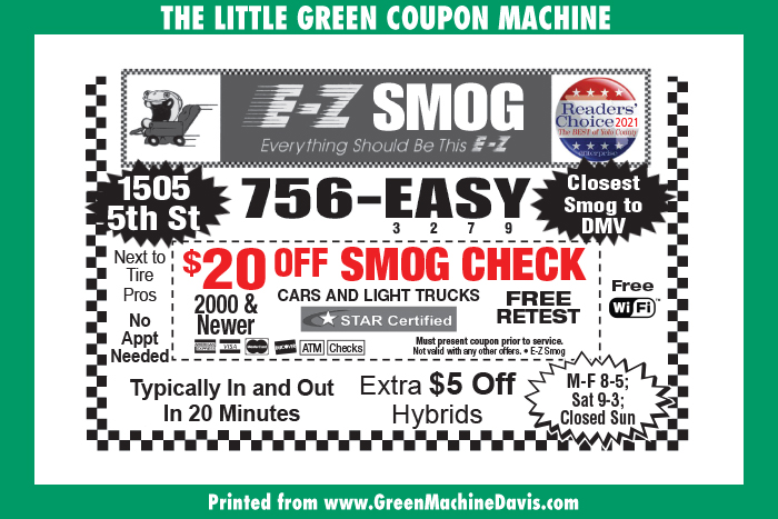 EZ Smog Coupon