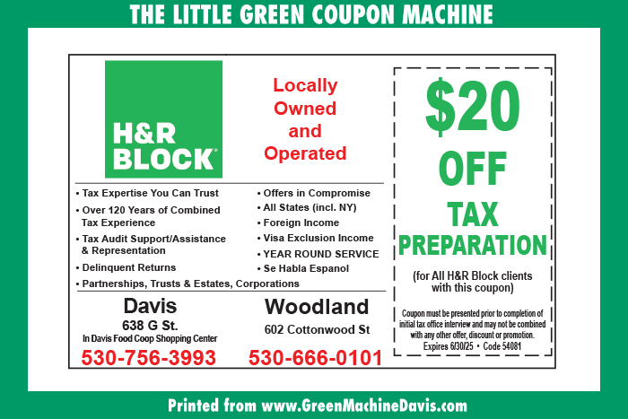 HR Block Coupon