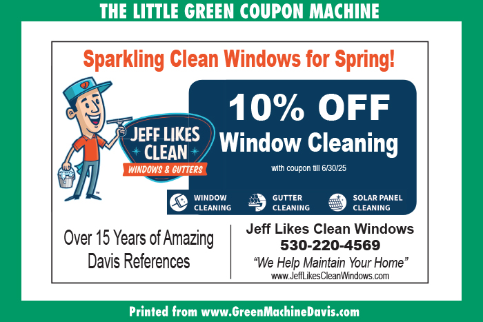 Jeff Likes Clean Windows and Gutters Coupon