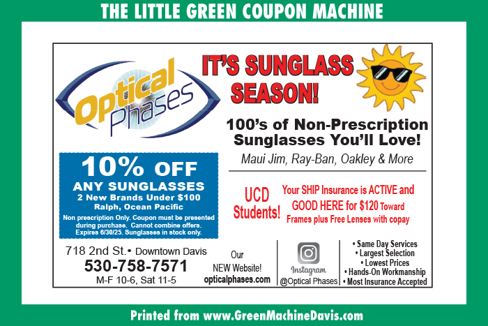 Optical Phases Coupon