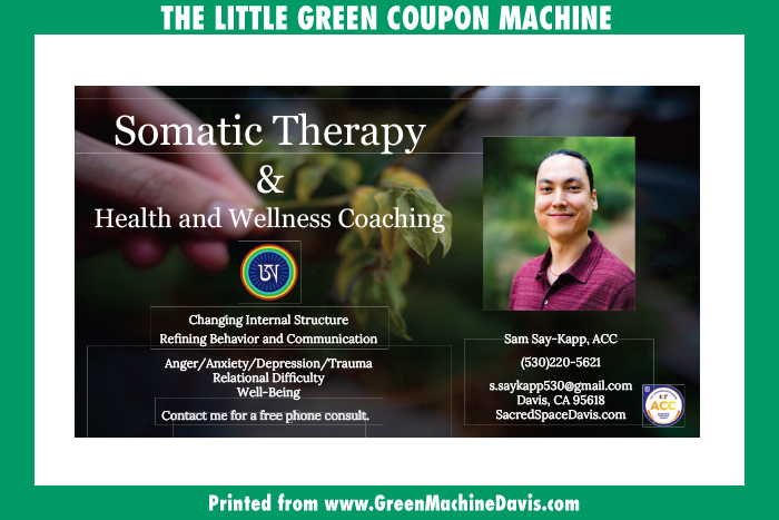 Somatic Therapy Coupon