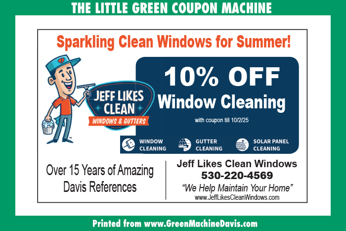Jeff Likes Clean Windows and Gutters Coupon